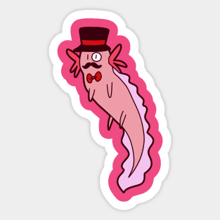 Fancy Axolotl Sticker